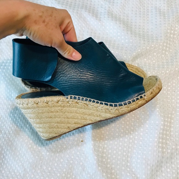 Celine Blue Leather Wedge Espadrille
Sandals - Picture 8 of 15